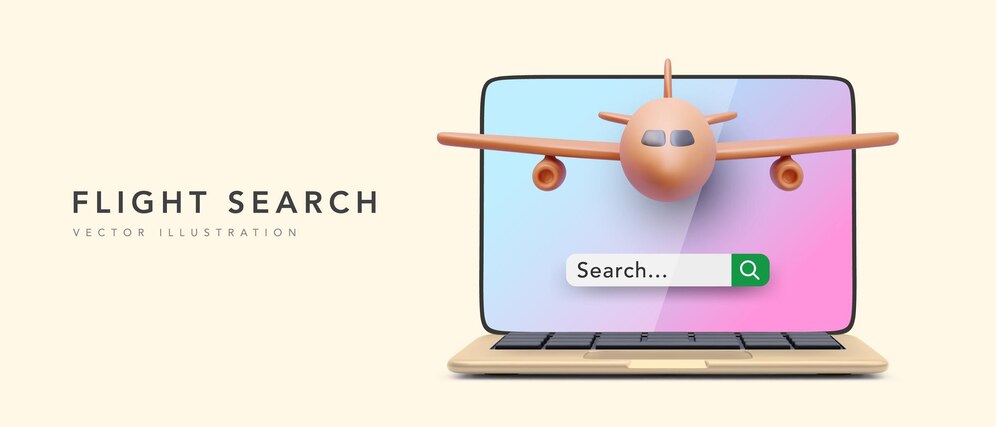 concept-banner-flight-search-realistic-style-with-laptop-aircraft-vector-illustration_548887-210